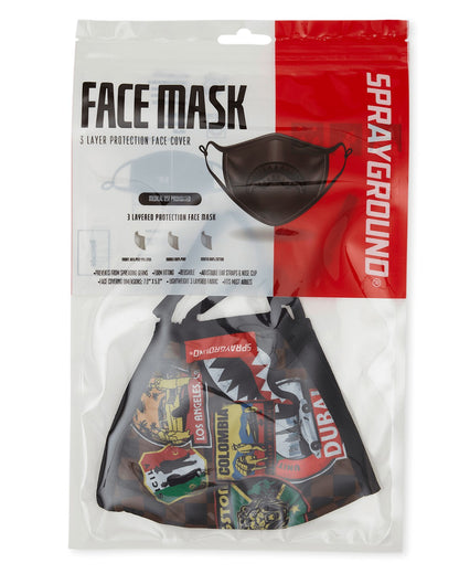 GLOBAL MOGUL FACE MASK | Sprayground for sale