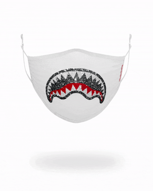 CLEARCUT FACE MASK (WHITE) | Sprayground Online