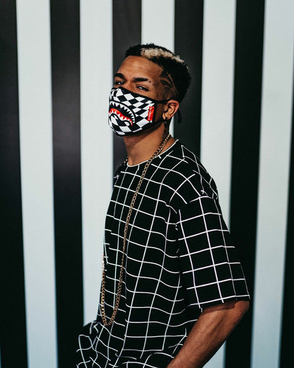 TRIPPY CHECK FACE MASK | Sprayground Near Me