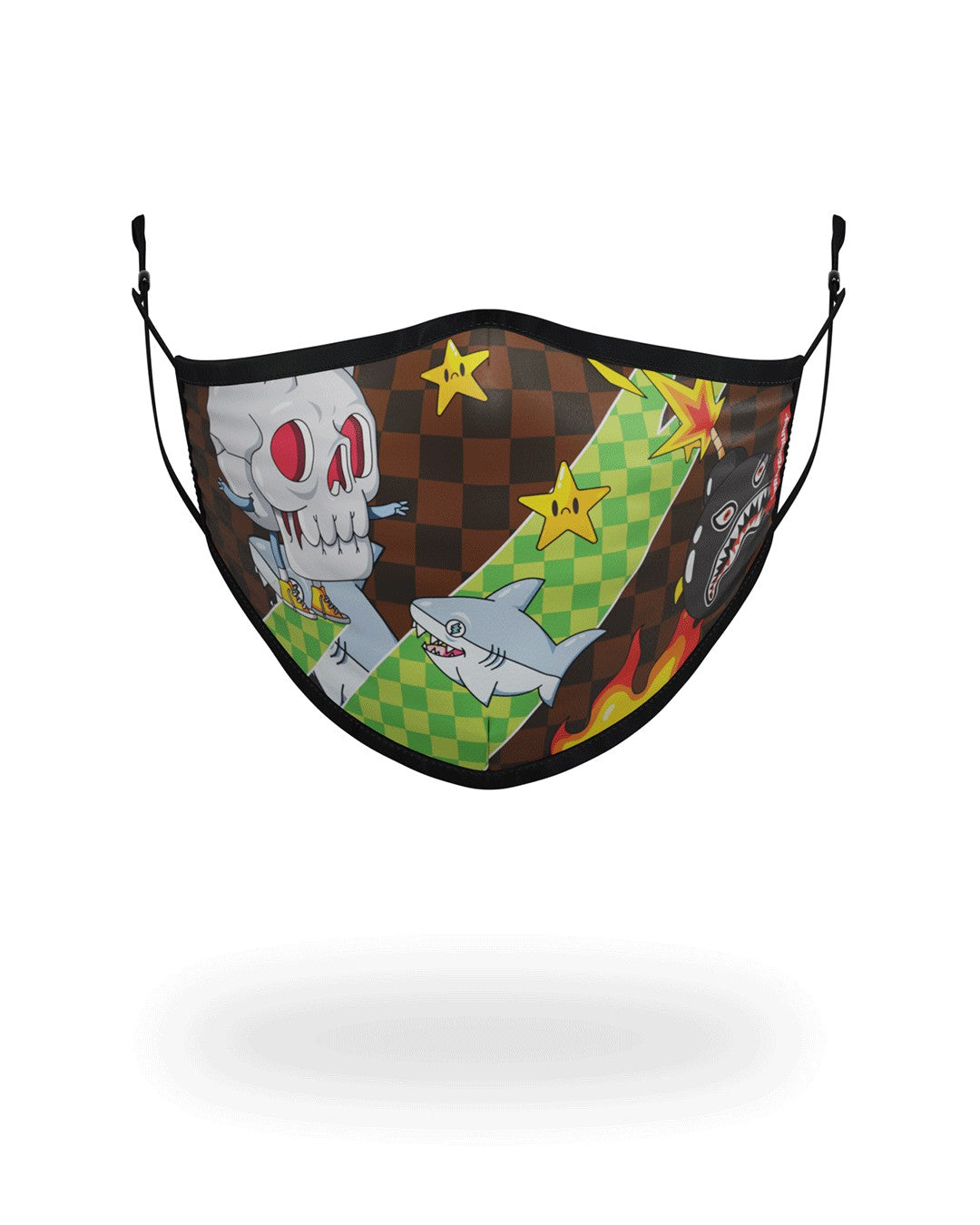 WTF THUNDER SHARK FACE MASK | Sprayground Discount