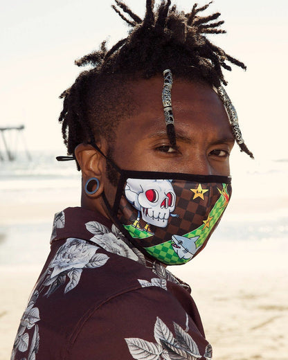 WTF THUNDER SHARK FACE MASK | Sprayground Discount