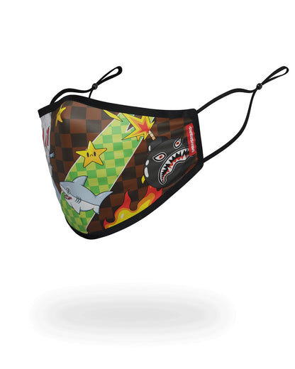 WTF THUNDER SHARK FACE MASK | Sprayground Discount