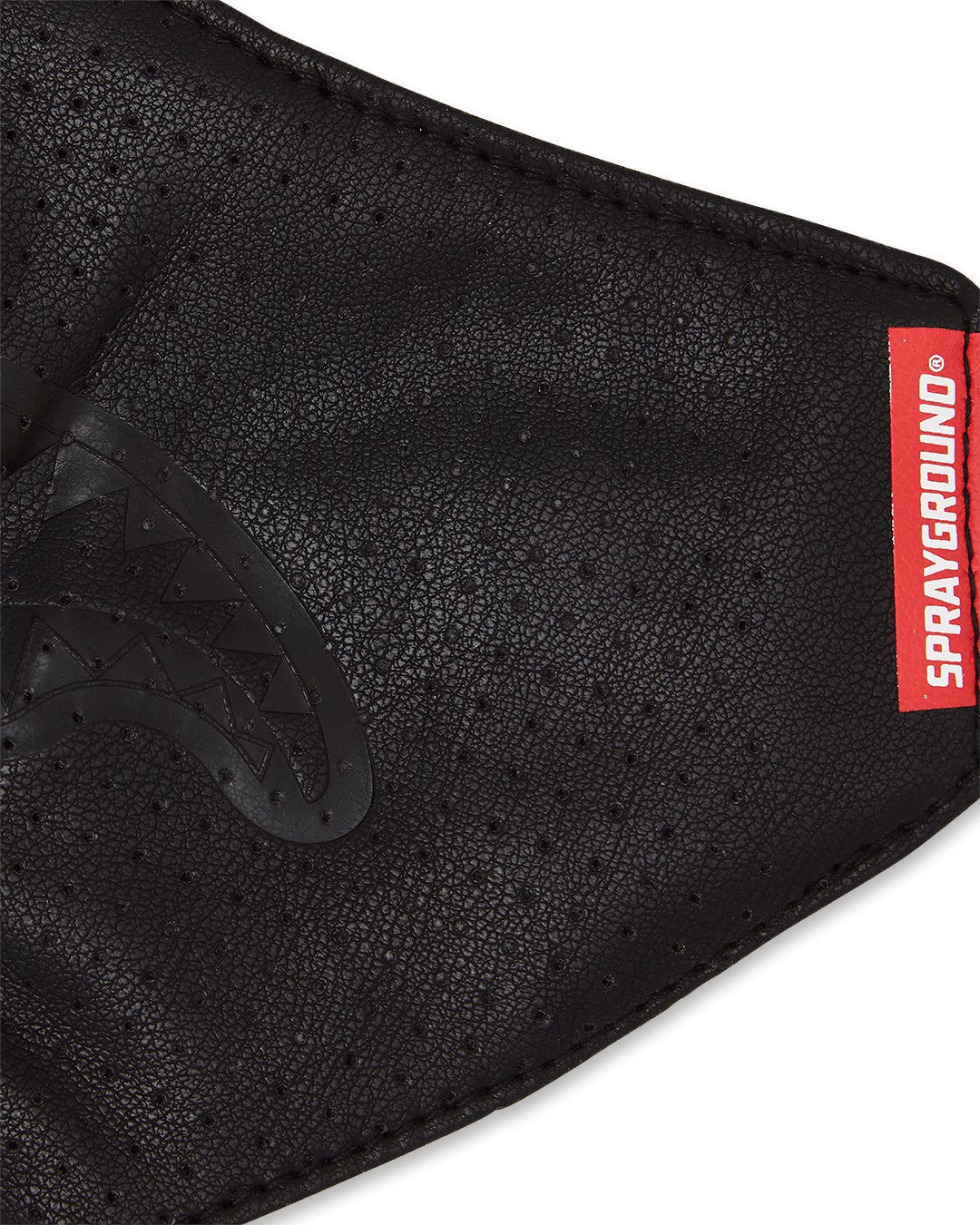 MIDNIGHT SHARK VEGAN LEATHER FACEMASK | Sprayground Clearance