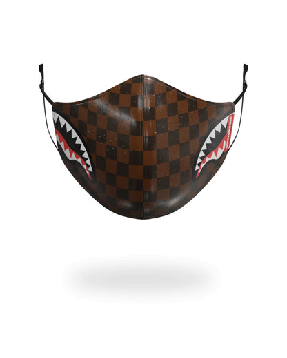 SHARKS IN PARIS VEGAN LEATHER FACE MASK | Sprayground Discount