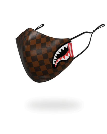 SHARKS IN PARIS VEGAN LEATHER FACE MASK | Sprayground Discount