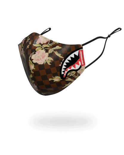 SHARKFLOWER VEGAN LEATHER FACE MASK | Sprayground for sale