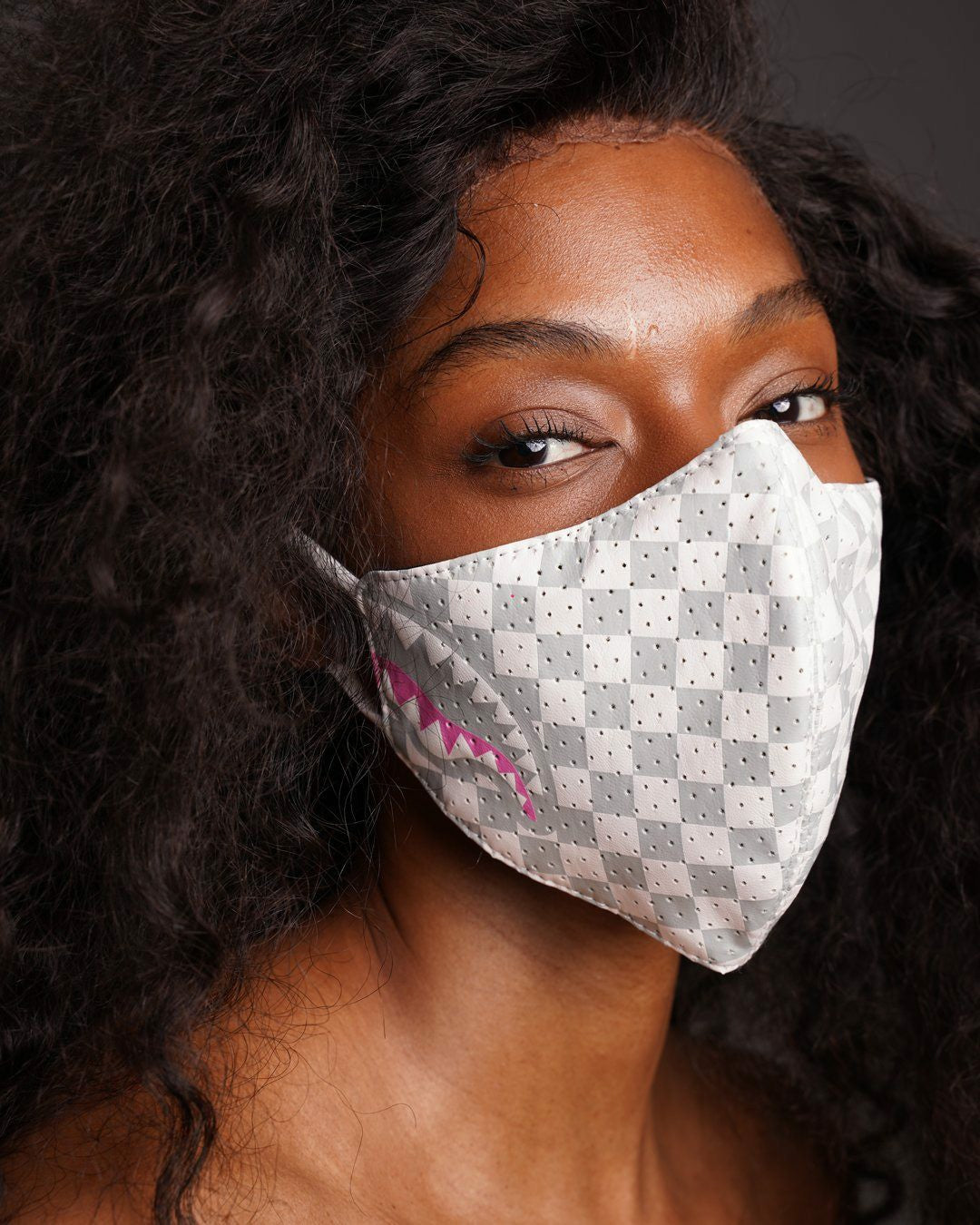 ROSE ALL DAY VEGAN LEATHER FACE MASK | Sprayground Clearance