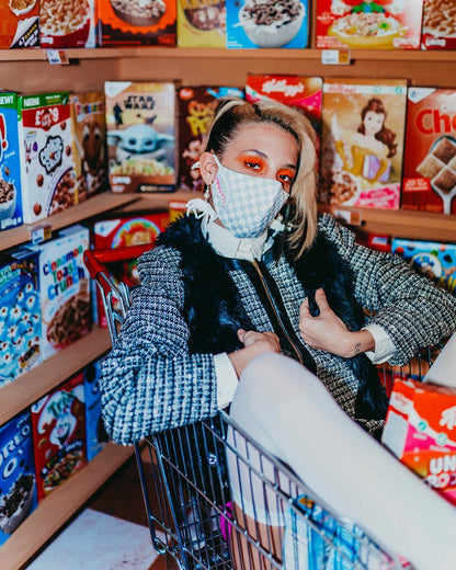 ROSE ALL DAY VEGAN LEATHER FACE MASK | Sprayground Clearance