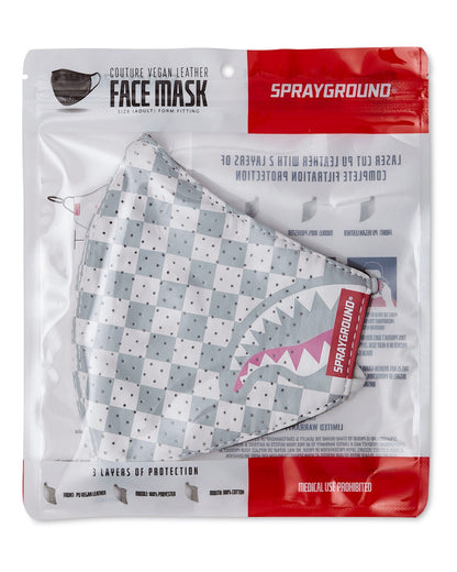ROSE ALL DAY VEGAN LEATHER FACE MASK | Sprayground Clearance