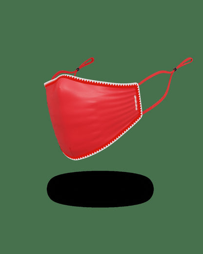 ADULT VERTICAL SHARK (RED) FORM-FITTING FACE MASK | Sprayground Discount