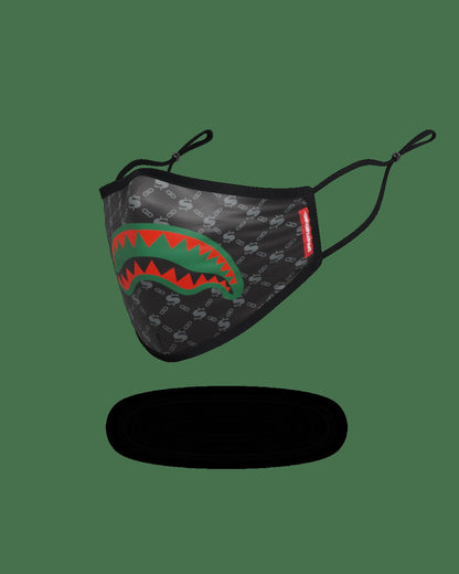 ADULT SPUCCI (BLACK) FORM-FITTING FACE MASK | Sprayground sale