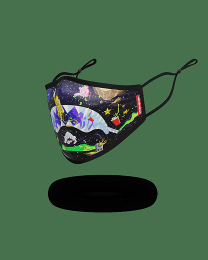 ADULT ASTRO PARTY FORM-FITTING FACE MASK | Sprayground Clearance