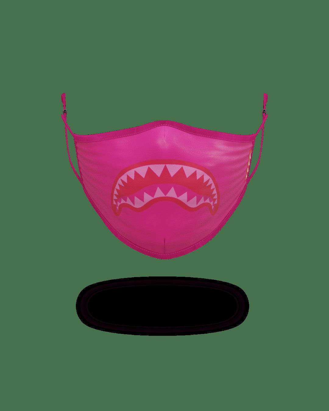 ADULT PINK SHARK FORM-FITTING FACE MASK | Sprayground Near Me