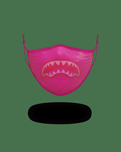ADULT PINK SHARK FORM-FITTING FACE MASK | Sprayground Near Me