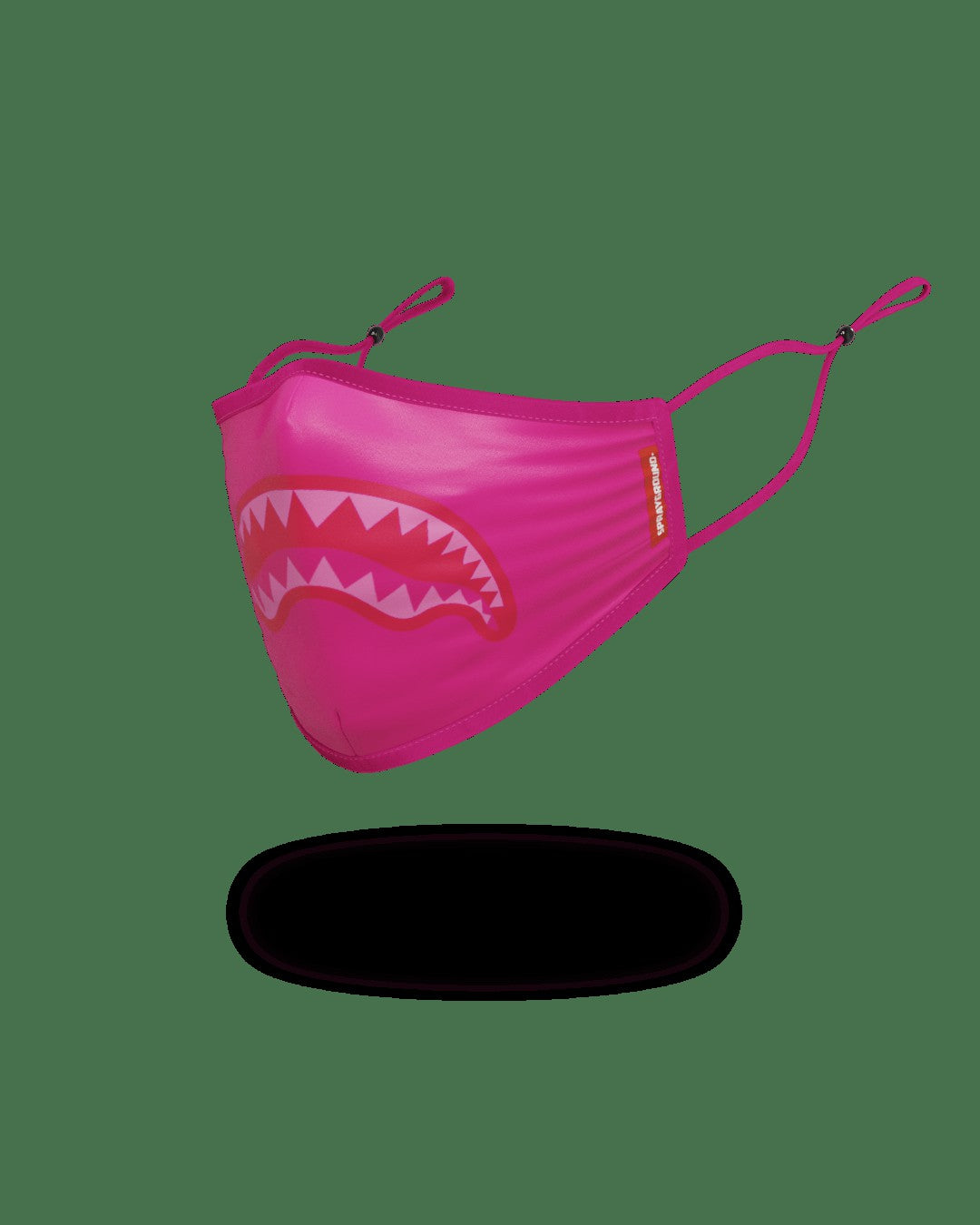 ADULT PINK SHARK FORM-FITTING FACE MASK | Sprayground Near Me