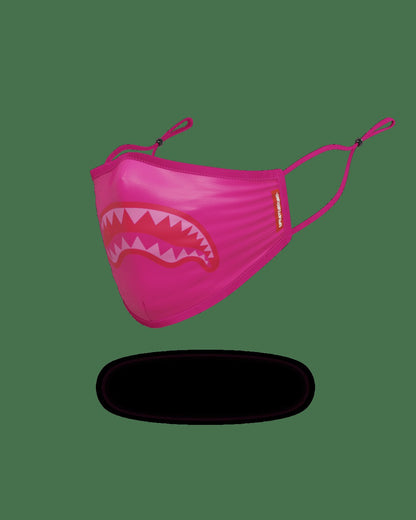 ADULT PINK SHARK FORM-FITTING FACE MASK | Sprayground Near Me