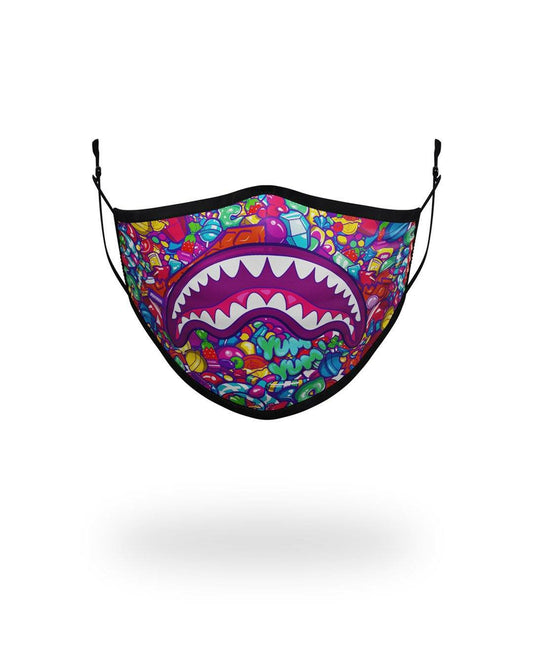 KIDS FORM FITTING MASK: CANDY SHARK | Sprayground Near Me