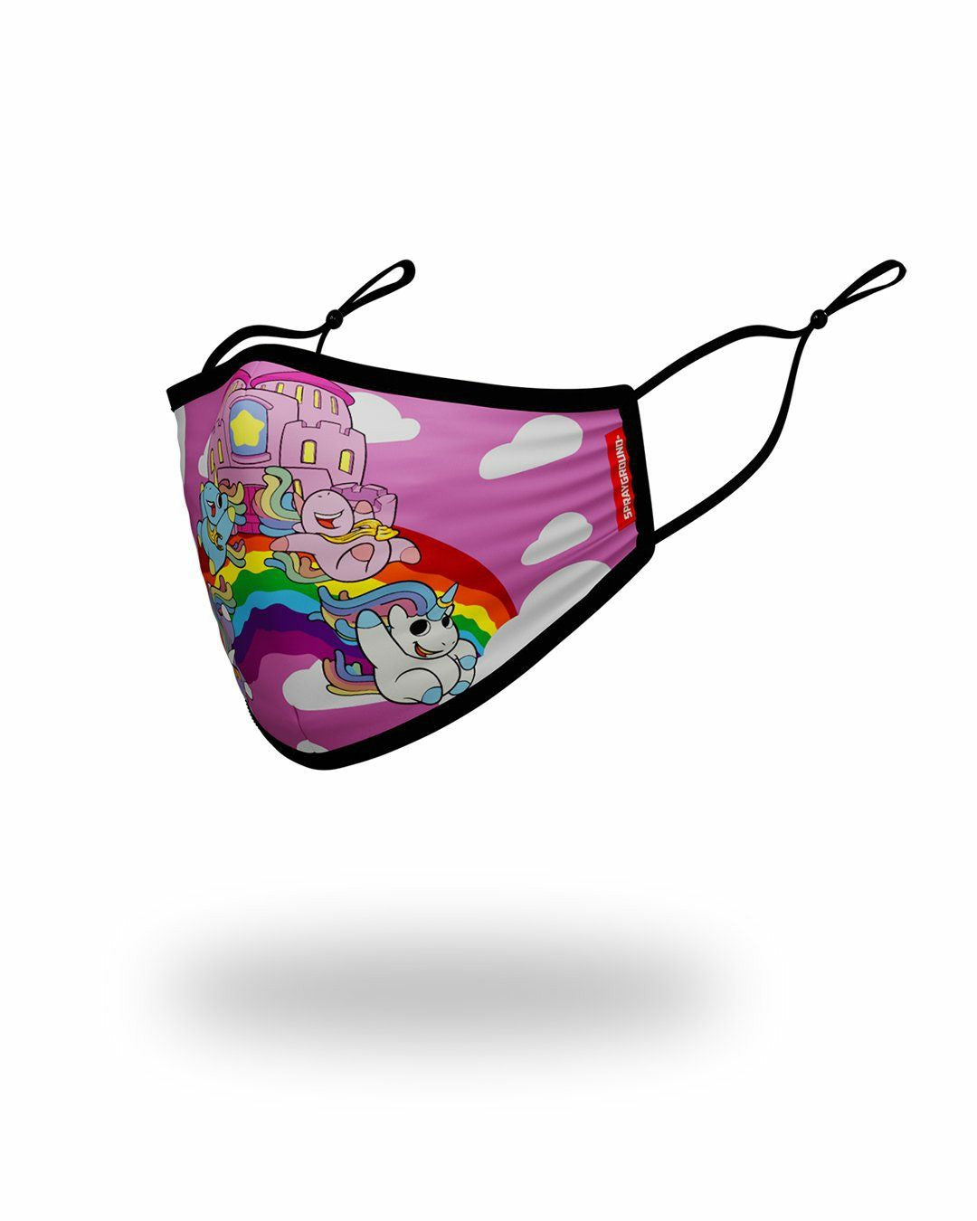 KIDS FORM FITTING MASK: RAINBOW BOUNCE | Sprayground sale