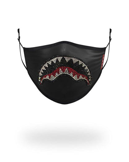 ADULT TRINITY SHARK FORM FITTING FACE MASK | Sprayground Discount
