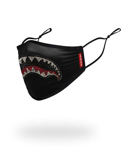 ADULT TRINITY SHARK FORM FITTING FACE MASK | Sprayground Discount