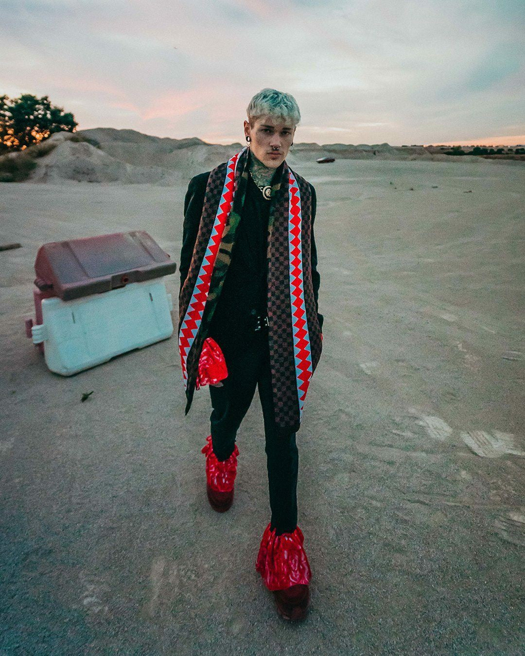 JUNGLE PARIS SCARF | Sprayground Online