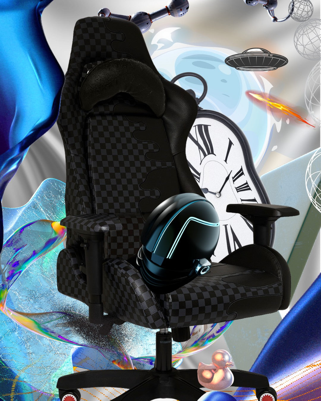 SPEED SHARK SIDE SWIPE GAMING CHAIR | Sprayground Clearance
