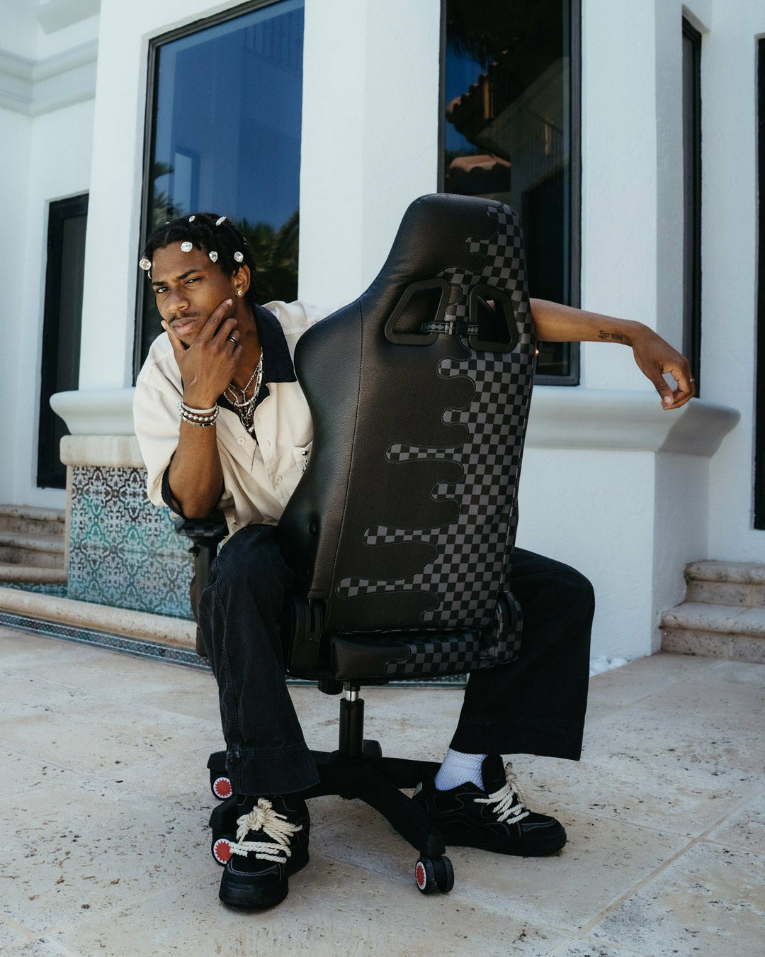 SPEED SHARK SIDE SWIPE GAMING CHAIR | Sprayground Clearance