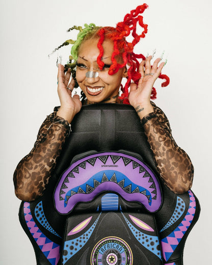A.I. 12 BROOKLYN & BEYOND - SANDFLOWER COLLAB GAMING CHAIR | Sprayground Near Me