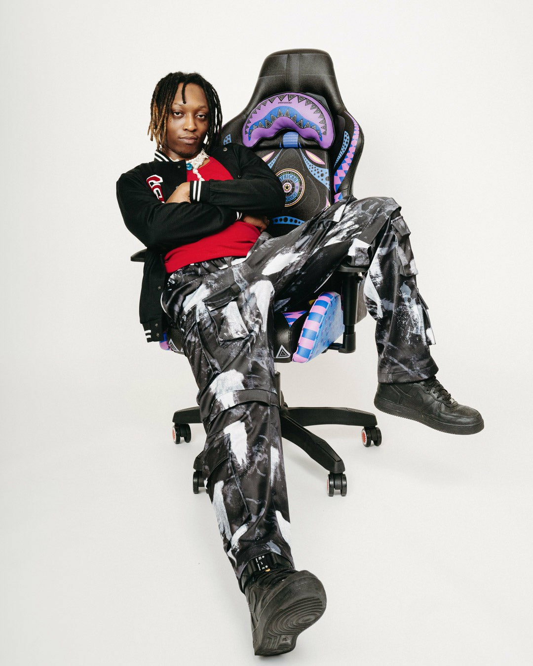 A.I. 12 BROOKLYN & BEYOND - SANDFLOWER COLLAB GAMING CHAIR | Sprayground Near Me