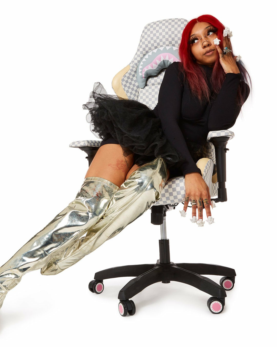 AIR TO THE THRONE JETSET GAMING CHAIR - SUPER RARE | Sprayground US