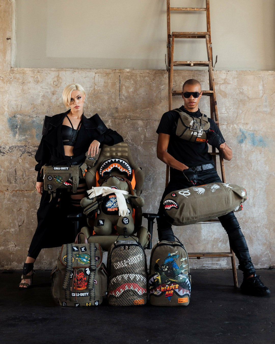 CALL OF DUTY READY FOR ACTION GAMING CHAIR | Sprayground Clearance
