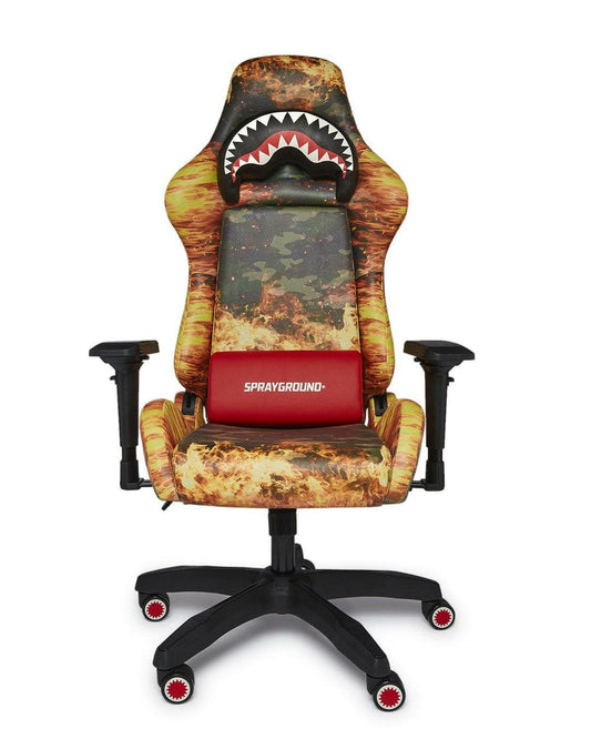 FIRE CAMO GAMING CHAIR - SUPER RARE | Sprayground US
