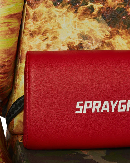 FIRE CAMO GAMING CHAIR - SUPER RARE | Sprayground US