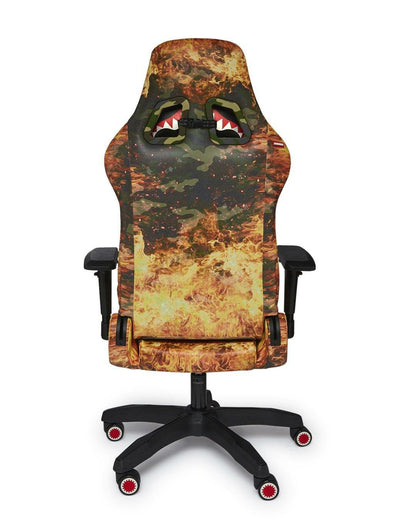 FIRE CAMO GAMING CHAIR - SUPER RARE | Sprayground US