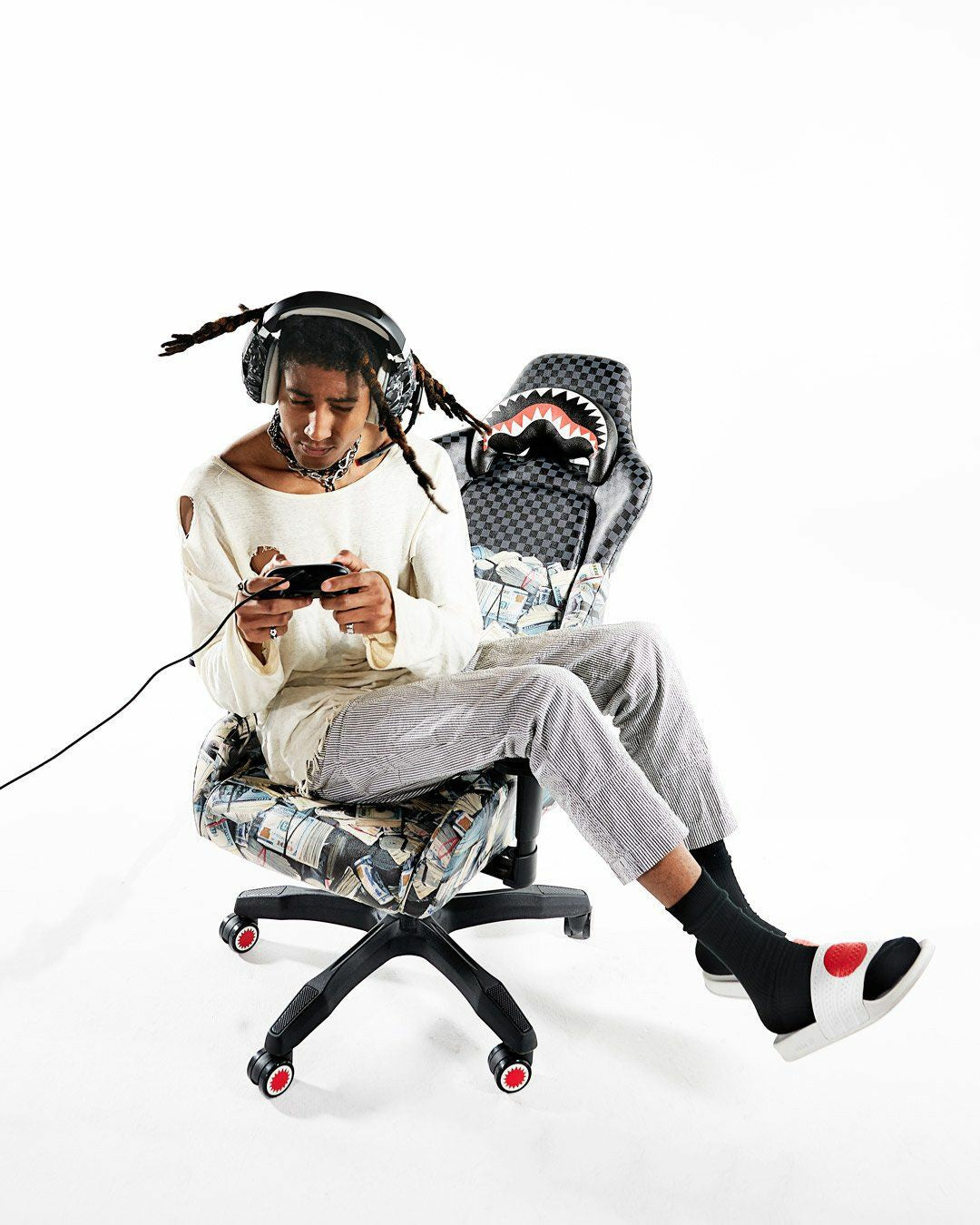 CHECK MONEY GAMING CHAIR - SUPER RARE | Sprayground Discount
