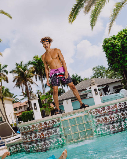 OCEAN DRIP CHECK SWIM SHORT | Sprayground for sale