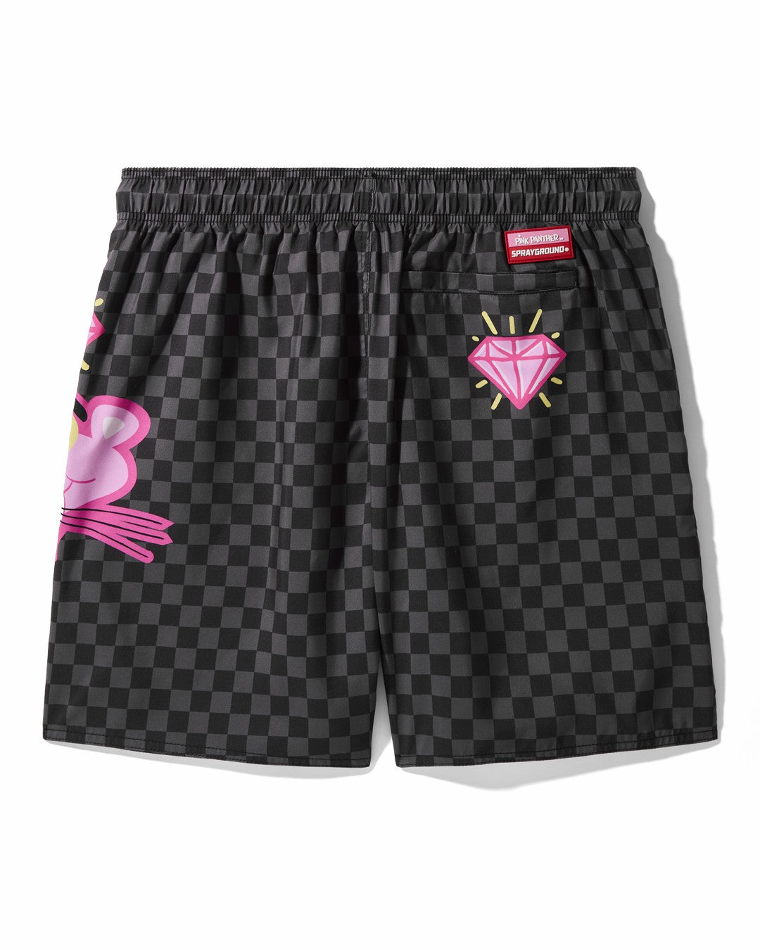 PINK PANTHER DIAMOND SHARK SWIM SHORTS | Sprayground for sale