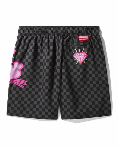 PINK PANTHER DIAMOND SHARK SWIM SHORTS | Sprayground for sale