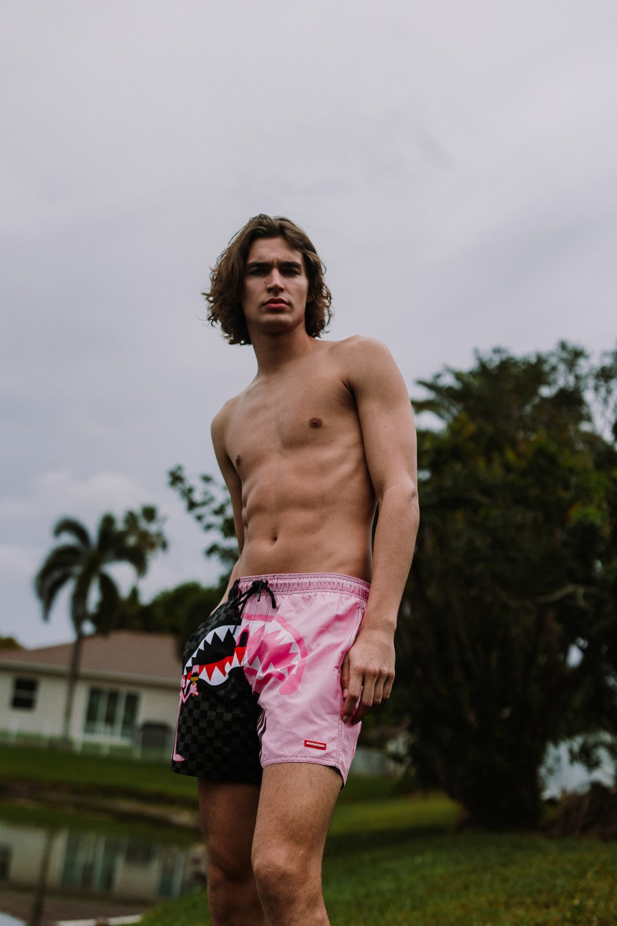 PINK PANTHER PINK PAINTER SWIM SHORTS | Sprayground Clearance