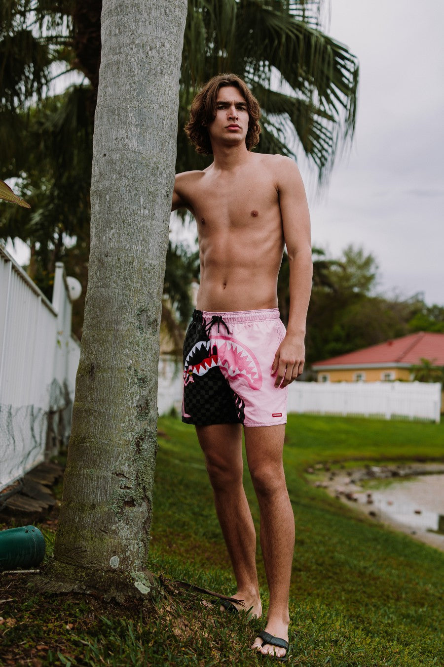 PINK PANTHER PINK PAINTER SWIM SHORTS | Sprayground Clearance