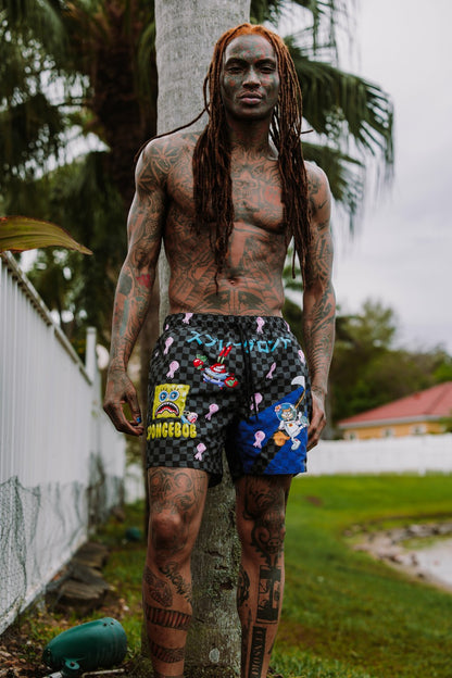 SPONGEBOB TOKYO BUBBLE SWIM SHORTS | Sprayground Online