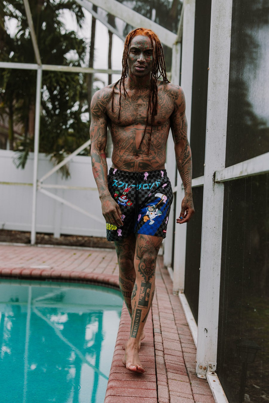 SPONGEBOB TOKYO BUBBLE SWIM SHORTS | Sprayground Online