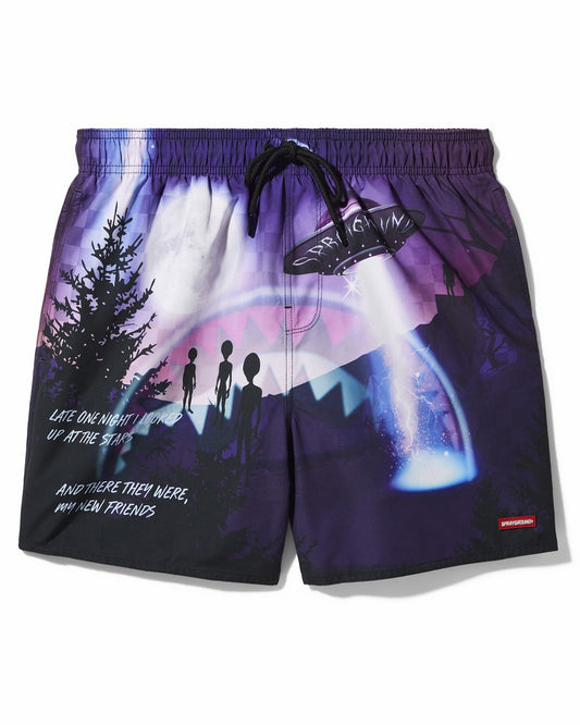 LATE ONE NIGHT SWIM SHORTS | Sprayground US