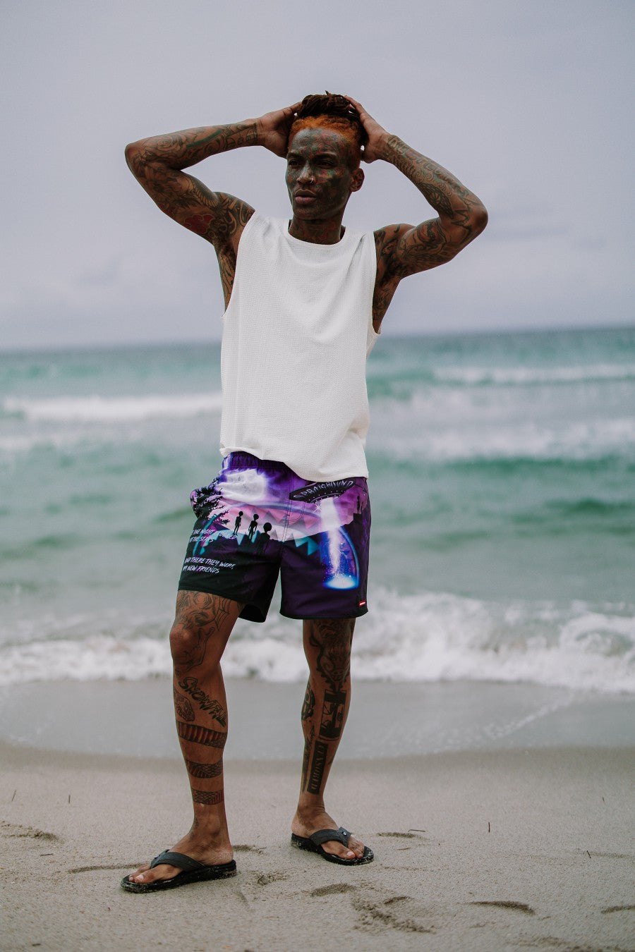 LATE ONE NIGHT SWIM SHORTS | Sprayground US