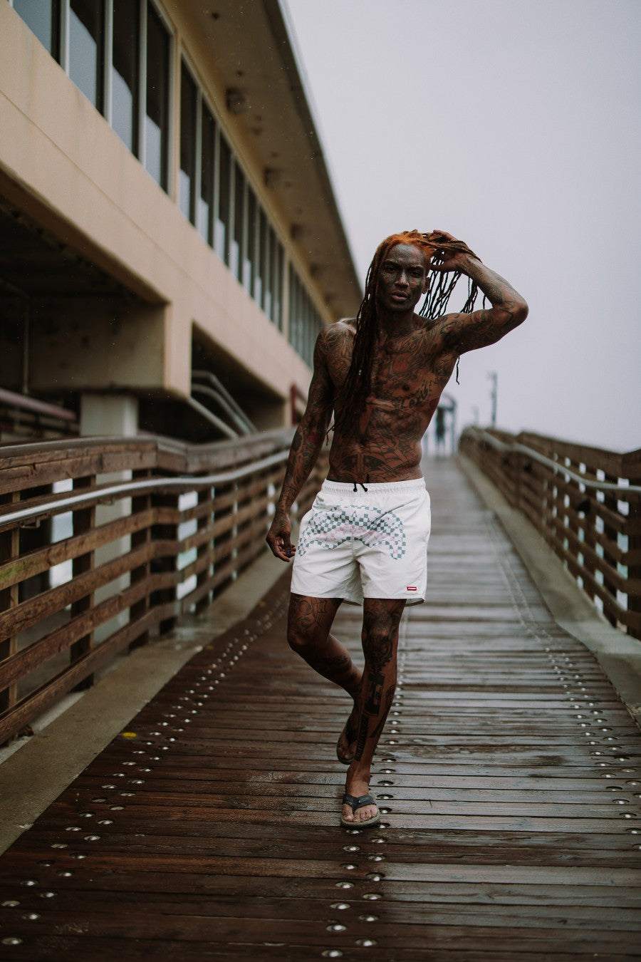 SHARK CENTRAL DYNAMIC SWIM SHORTS | Sprayground Online
