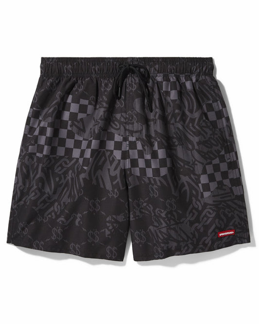 3AM CHECK SWIM SHORTS | Sprayground Clearance