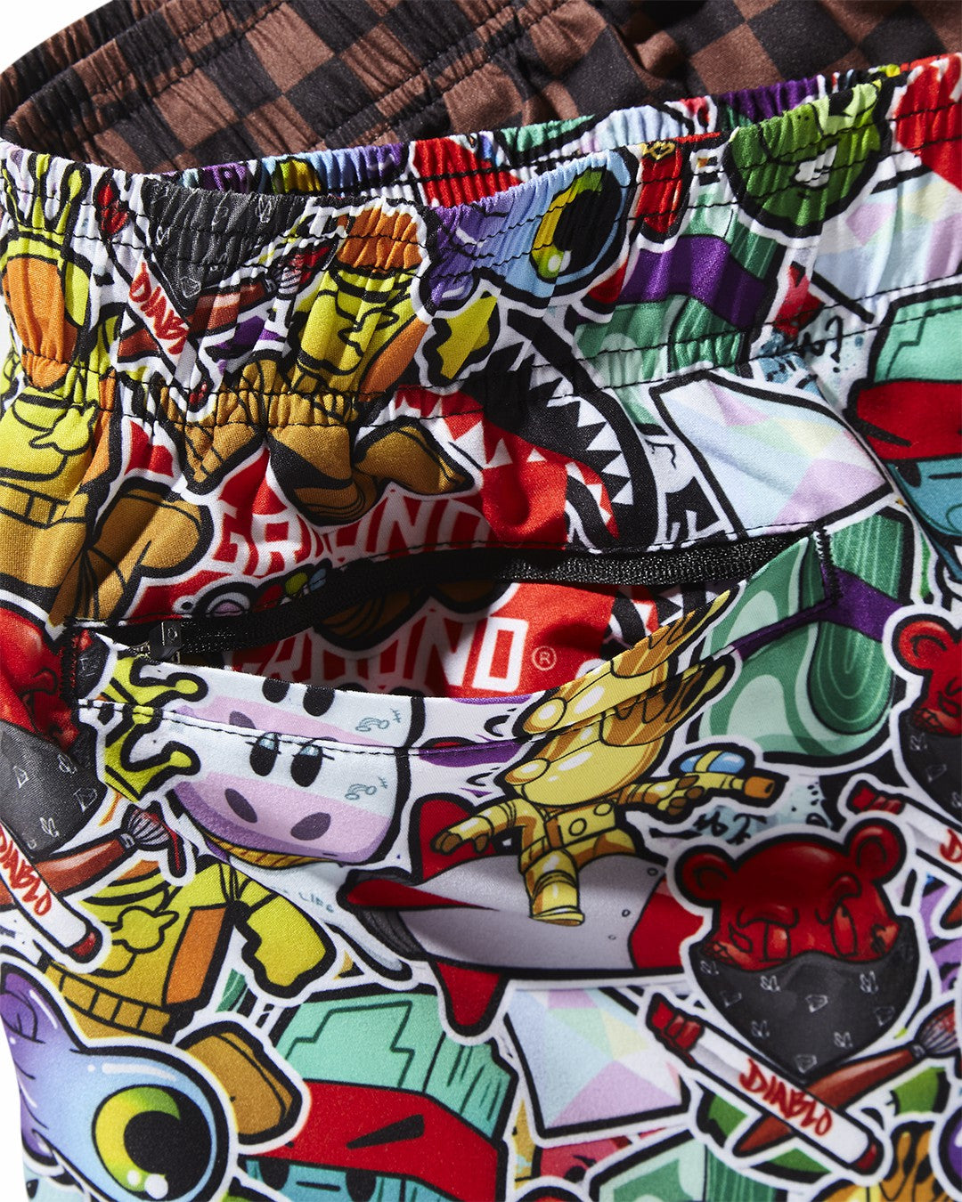 STICKER CREW SWIM SHORTS | Sprayground sale