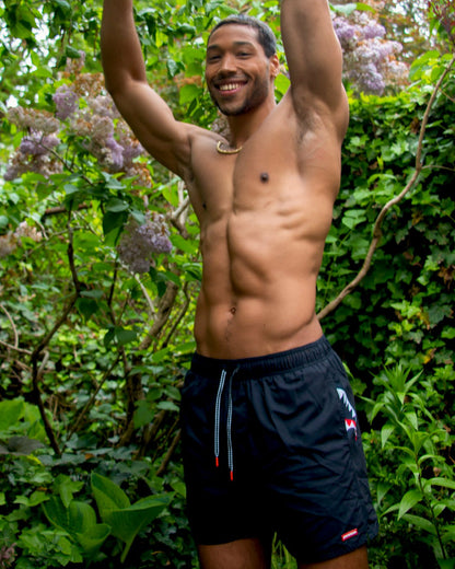 SHARK CENTRAL MIDNIGHT SWIM TRUNKS | Sprayground sale