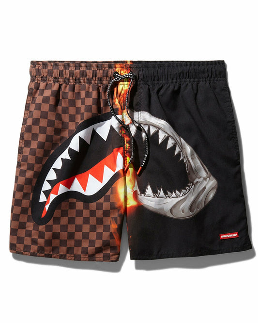 SHARKS IN PARIS UNSTOPPABLE SWIM TRUNKS | Sprayground for sale