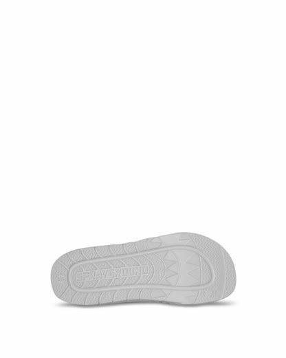 SHARK SLIDE (WHT) | Sprayground Online